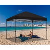 ABCCANOPY Durable Easy Pop up Canopy Tent 10x10, Black
