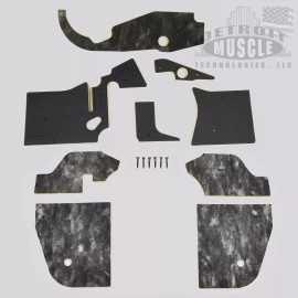 Detroit Muscle Technologies DMT A Body 1970 70 1971 71 1972 72 Dart AC Firewall & Kickpanel Insulation