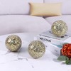 MDLUU Esferas decorativas de 10.2 cm, esferas de mosaico, bolas
