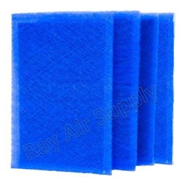 RAYAIR SUPPLY RS3-1400 Replacement Filter Pads Compatible with Dynamic RS3-1400 (4 Pack)