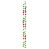 Purpledip 2 Pcs Rose Branch Artificial Flower Garland Replica Wall