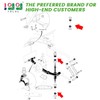 10L0L Golf Cart Shock Absorber Bushing Kit for Club Car