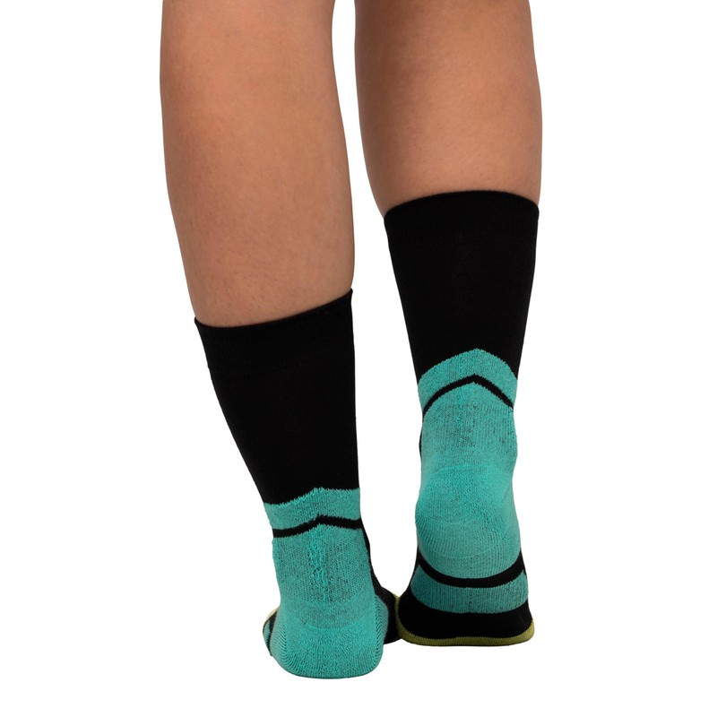 Ulla Popken Women's Plus Size Technical Socks Ergonomically Padded Outdoor