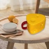 Ceramic Mug Cute Cheese Shape Fashionable Multifunctional Tea Cup with