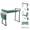 qwee-8 Folding Garden Kneeler Kneeling Bench Stool Soft Cushion Seat