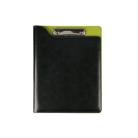 Costowns Leather Bi-Fold Binder, Clipboard, A4, Clip File Thick, Hand PU Leather, Document Contract Folder, Holds 100 Sheets of A4 Document Paper, Pen Holder Included, Business Card Holder, Office