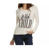 Chaser Wild Child Cut Out Back Pullover - Size Small