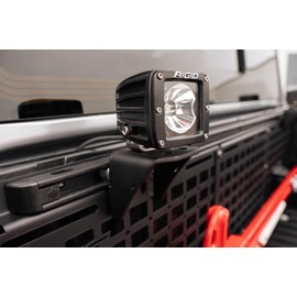 Bed Rail Accessory Mounting Brackets for 2005-2024 Toyota Tacoma & Tundra with Factory Bed Rails | Perfect for Chase Lights, Light Bars, Antennas, Whip Flags & More | Sold in Pairs