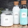 KSIWRE 30 PCS Laundry Labels for Jars,Matte Minimalist Laundry Stickers