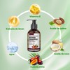2PC Champú con Aceite de Batana, Champú con Aceite de Batana y Romero, Champú que nutre profundamente y repara el cabello seco y quebradizo