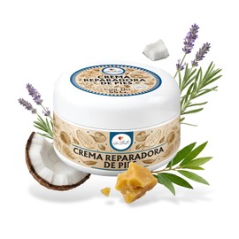 Ga Tlali | Crema Reparadora para Pies 55g | Crema Humectante | Hecha a Mano | Con Aceite De Oliva Y Coco Crema para Piel Seca, Ideal para Hidratar Profundamente los Pies - Vitamina E y Aceites Naturales - Uso Diario para Pies Agrietados y Secos