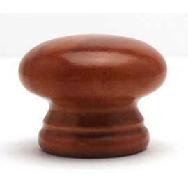 Wake Sangyo TW-012 Wooden Knobs, Dark Brown, 1.6 inches (40 mm), Interior Decoration, Furniture, Handle, Picking