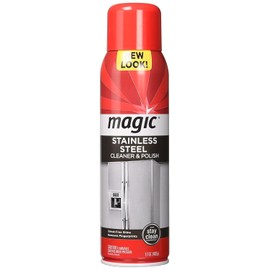 Weiman Magic Stainless Steel Cleaner Aerosol, 17 Ounce (2 Pack)