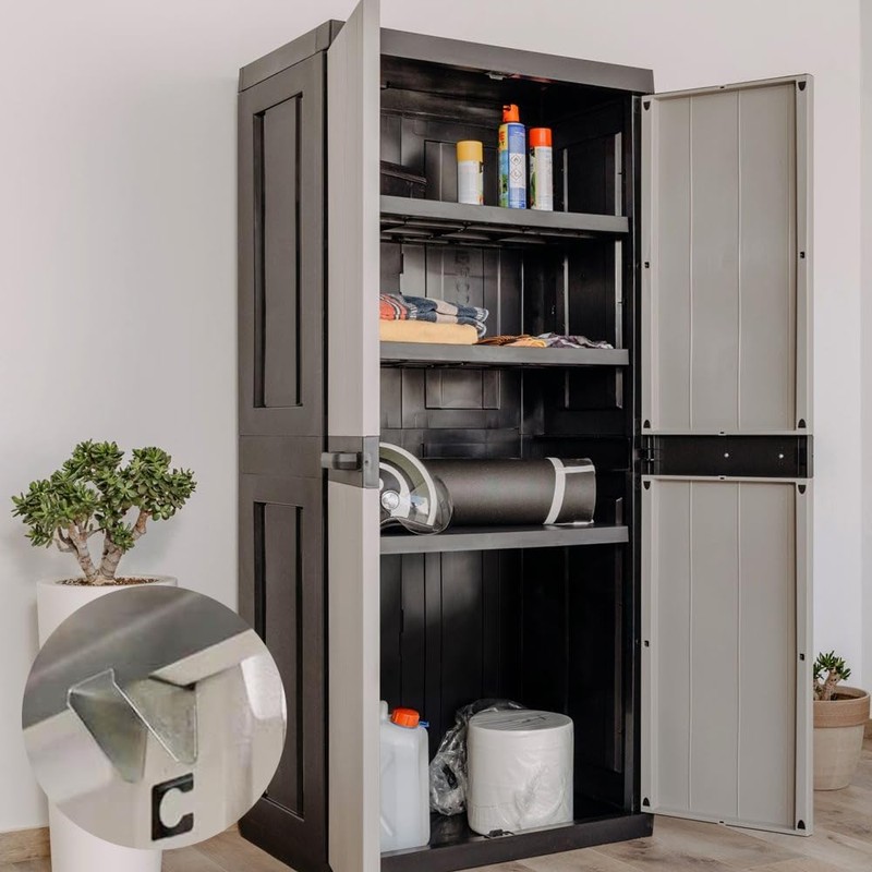 15 PCS Shelf Clips Bracket Replacement for Garage Cabinet, Removable