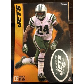 Darrelle Revis Fathead Tradeable 5" x 7" New York Jets team logo