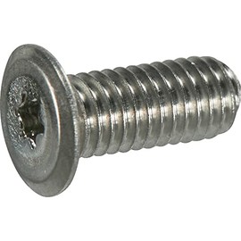 Trusco B183-0616 Hex Lobe Ultra Low Head Screws, Stainless Steel, M6 x 16, 10 Pieces