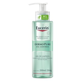 Eucerin DermoPure Gel Limpiador Facial, 200 ml