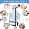 Kit Grifo Rociador Bidé De Mano Inodoro P/ Higiene Personal