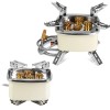 LakeForest Portable Camping Stove Gas Cooking Burner Propane Butane Burner
