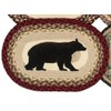 Black Forest Décor Cabin Bear Braided Jute