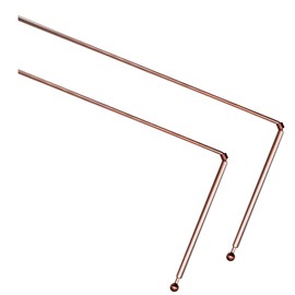 Nagoyuki Dowsing Rods - 99.9% Pure Copper 2PCS Divining Rods - for Ghost Huntings Tools,