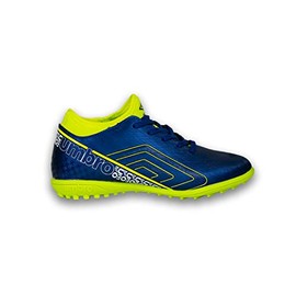 Umbro Spirito Youth Turf Soccer Shoes (Blue/Lime/White, us_Footwear_Size_System, Big_Kid, Men, Numeric, Medium, Numeric_5_Point_5)
