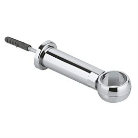 Grohe 37132000 Flushing Pipe Clip for Pipes with Diameter 28 mm Chrome-Plated