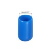 MECCANIXITY 50pcs Rubber End Caps Cover 5/16 Inch Vinyl Screw