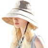 HAT MIKKE Women's Hat, Foldable, UV Protection, 100% Light Blocking,