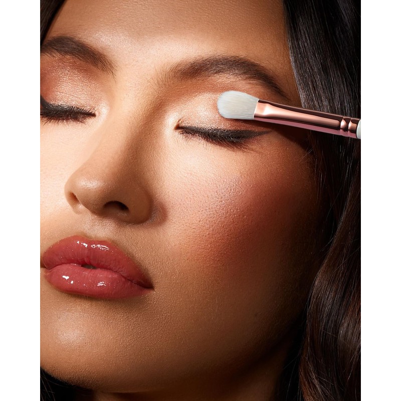 EIGSHOW Eyeliner Brush, Flat Eyeliner Brush Concealer Eyeshadow Brush Gel