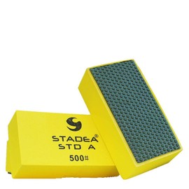 diamond hand polishing pads for stone hand polishing: Grit 500 (Granite, Concrete, Marble, Glass) 1 Piece by Stadea