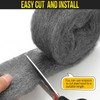 Steel Wool for Mice Control, 52 Ft 4 Rolls Coarse