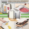 Titanium Cutting Board Double Sided Pure Titanium Cutting Boards for