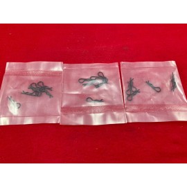 Traxxas for Traxxas BLACK Body Clips (18)  1834A Hot Rod Mustang 4tec 2.0 standard size