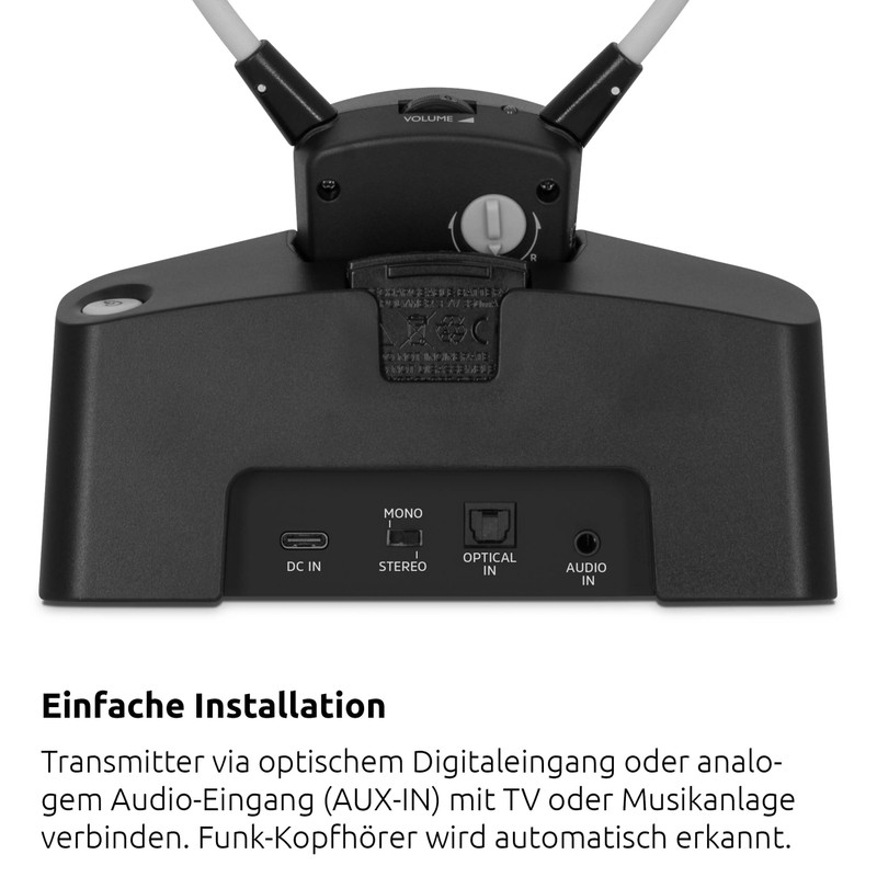 TechniSat STEREOMAN ISI 3 Wireless Stereo Headphones for Televisions and