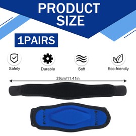 1 Paar Ellenbogenbandage Männer Damen, Kompression Bandage mit EVA-Futter, Ellenbogenbandage Männer Damen, Einstellbare Tennisarm und Golferarm Bandage