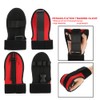 Fixed Aid Gloves for Rehabilitation Training Black Red