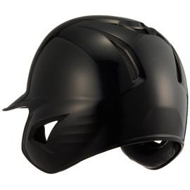 Zett BHL180 Pro Status Baseball Hard Batter Helmet, Black (1900), Size L, 22.4 - 23.2 inches (57 - 59 cm)