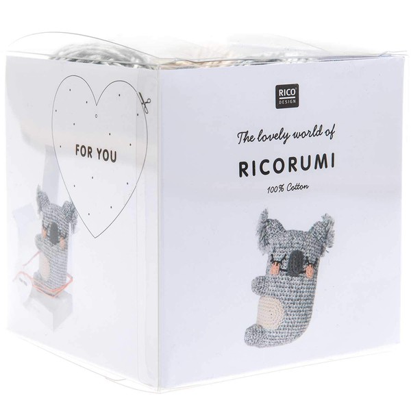 Rico Design Ricorumi Koala Crochet Set - for Knitting and