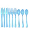 Light Blue Cutlery Combo 24 Count