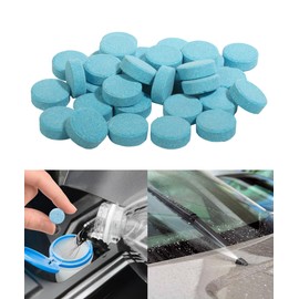bylikeho 50PCS Windshield Washer Fluid,Windshield Wiper Fluid,Car Accessories Wiper Fluid Concentrate,Car Windshield Washer Fluid Concentrated Clean,Remove Glass Stains,Fit for Car Window Glass