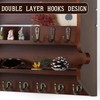 Innovation Key Holder for Wall, Mail Organizer with Key Hooks,