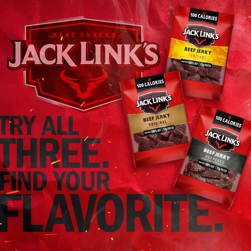 Jack Link's Beef Jerky Variety Pack – Includes Original, Teriyaki