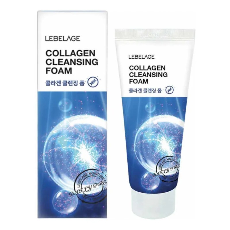 Espuma De Limpiadora Facial Anti-arrugas De Colágeno