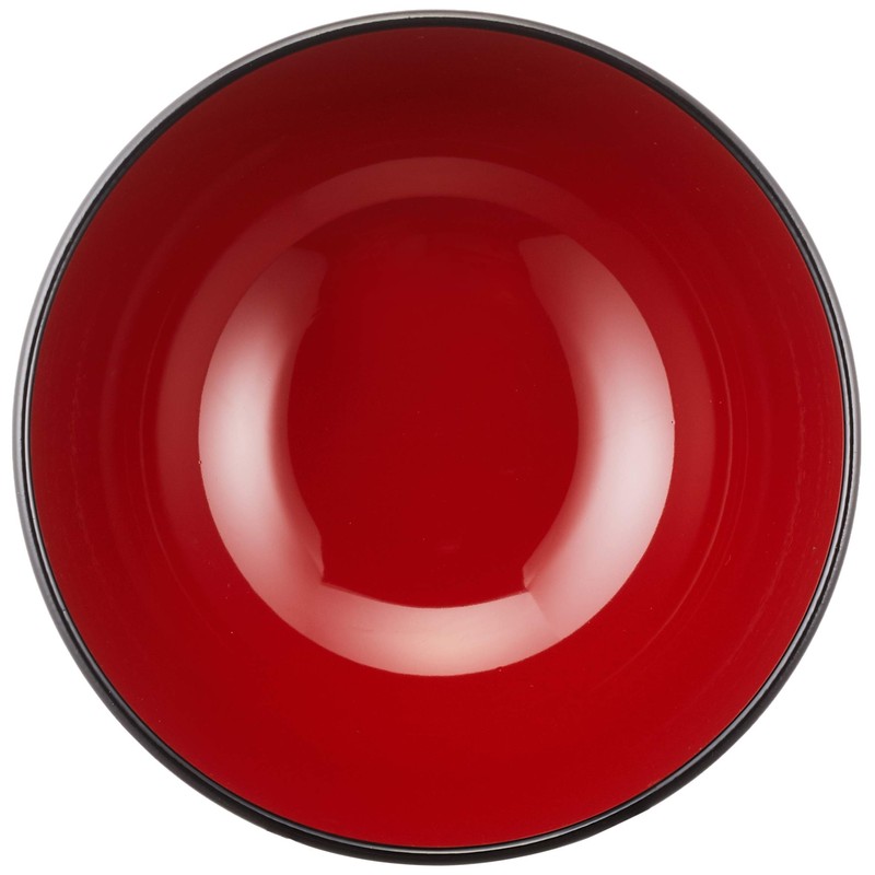 「 PEANUTS(ピーナッツ) 」 スヌーピー 和食器 筆唐草 塗 汁椀 直径10.5cm ブラック