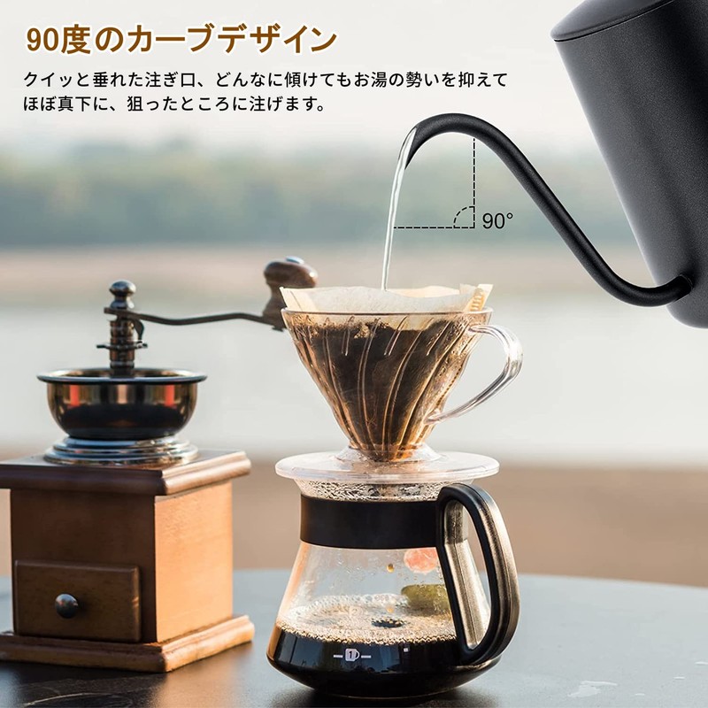 Coffee Drip Pot, 13.6 fl oz (600 ml), Fine Mouth