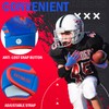 KKVIMUSE Youth Football Gloves, Sticky Kids Football Receiver Gloves, Flag