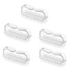 5 Pcs Handle Grip Nail Brush for Cleaning Fingernails, Nail
