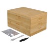 Premium Bamboo Sifter Set, 5" x 7", 75, 175, 275