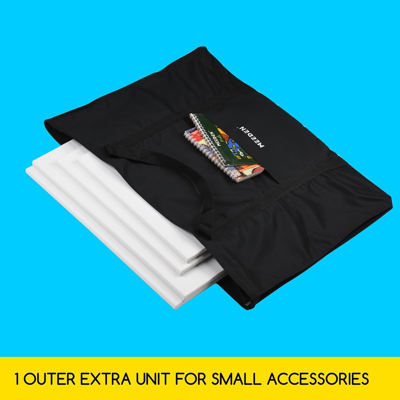 MEEDEN Soft Art Portfolio Bag: 36 x 48 Inch Black